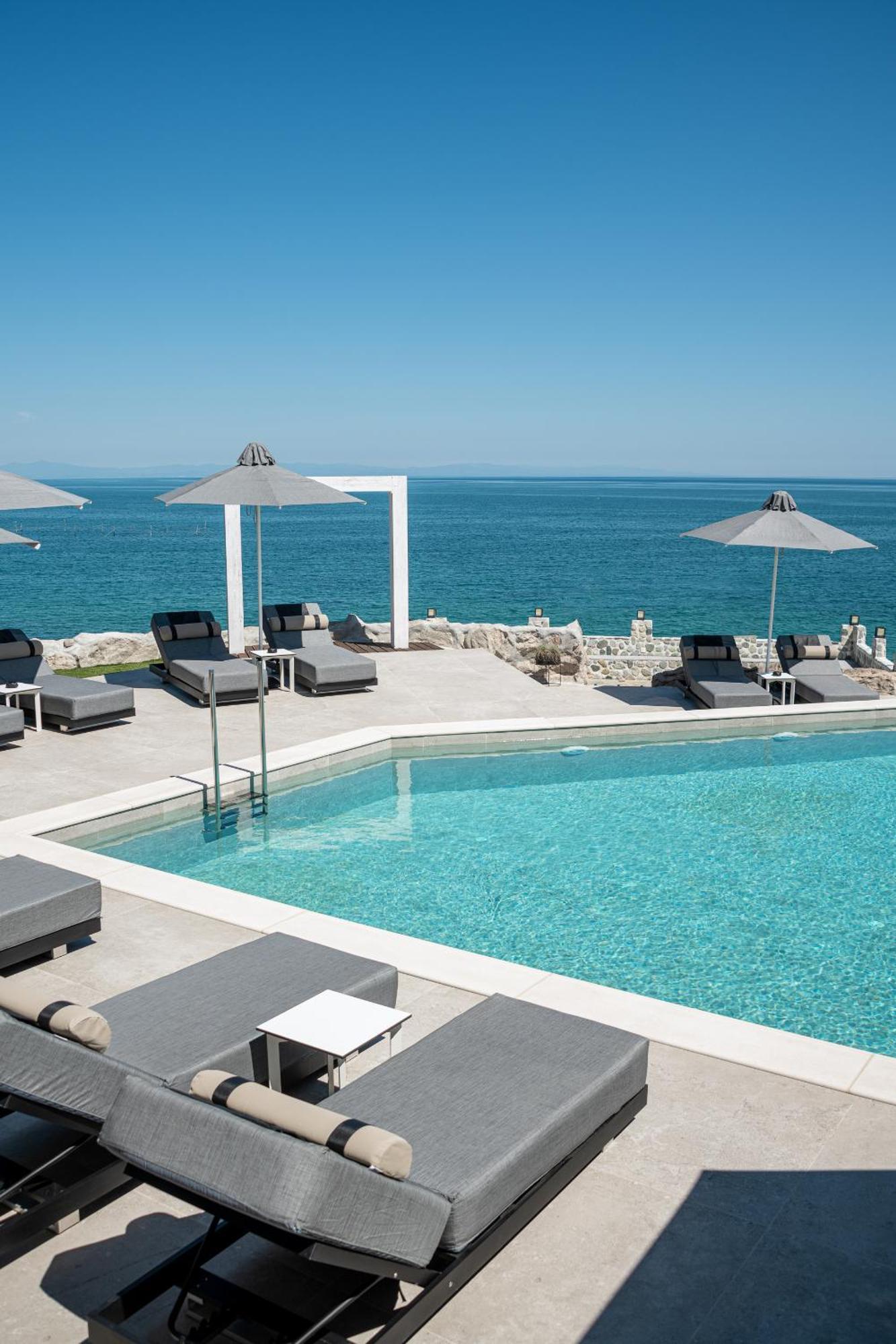 Akrotiri Olympus Luxury Suites - Adults Only Plaka Litochorou Extérieur photo